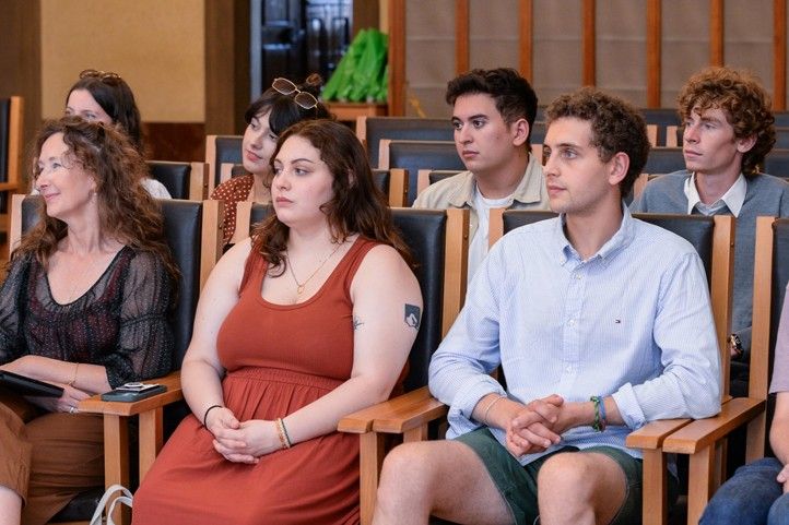 Přijetí na plzeňské radnici (fotografie: M. Pecuch) 240716_Letni_jazyk_skola_1