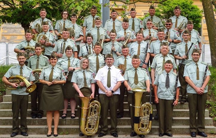 Kapela pětatřicátého plzeňského pěšího pluku – FOLIGNO 240911_Petatricatnici_kapela