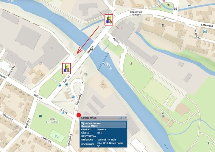 Lokalita umístění nádob v Božkově 240926_Božkov_kontejnery