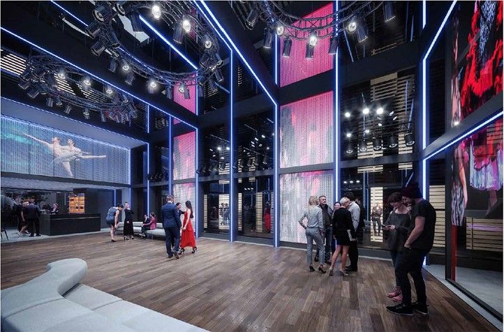 Zdroj vizualizací: Karlínblok architekti & projektanti 241016_Nove_Divadlo_Atrium_3