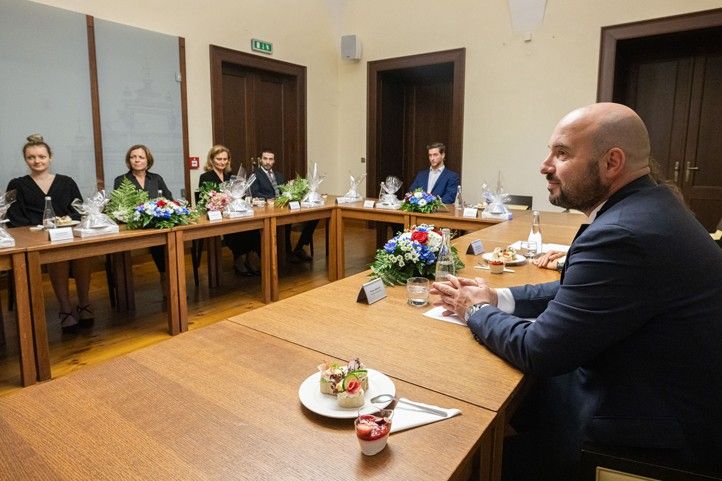 Přijetí na plzeňské radnici (foto: R. Muchka) 241028_Vznik_republiky_Oceneni_2