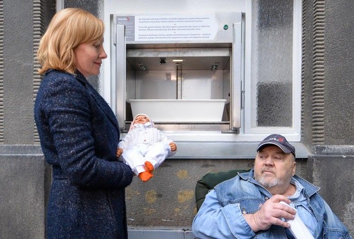 Modernizovaný babybox na EUC klinice (fotografie: M. Pecuch) 241106_BabyBox_3