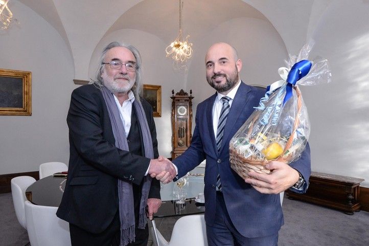 Přijetí na plzeňské radnici (fotografie: M. Pecuch) 241121_Jubileum_Libal_5