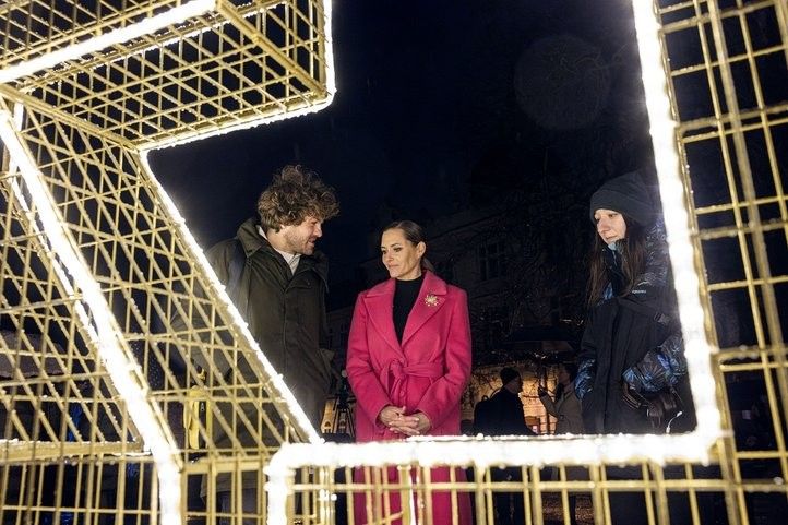 Plzeň má nový fotopoint. Fotografie: R. Muchka 241206_instapoint_01