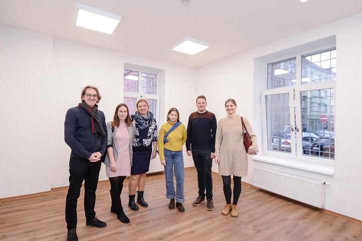 Přízemní prostor Vzducholodi v Rubešově ulici (fotografie: M. Pecuch) 241210_Vzducholod_Rubesova_3