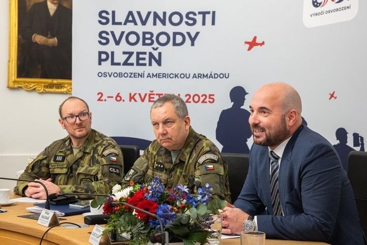 Tisková konference k Slavnostem svobody 2025. Foto: R. Muchka  250204_TK_slavnosti_svobody_01