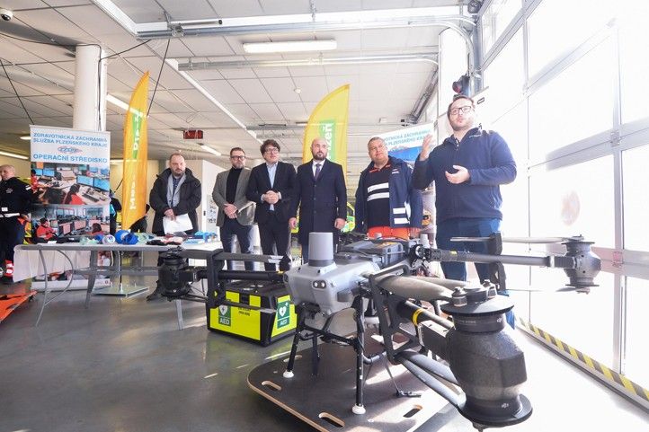 Představení projektu (fotografie: M. Pecuch) 250218_Drony_ZZS_3