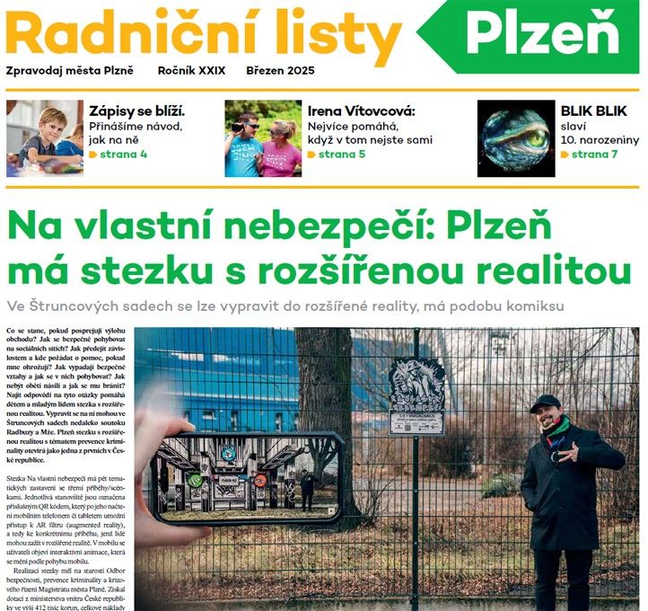 Výstřih z březnových Radničních listů 250311_RL_brezen_stezka