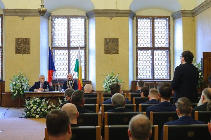 Návštěva prezidenta Petra Pavla s manželkou na plzeňské radnici (zdroj fotografií: město Plzeň) 250326_Navsteva_prezident_2