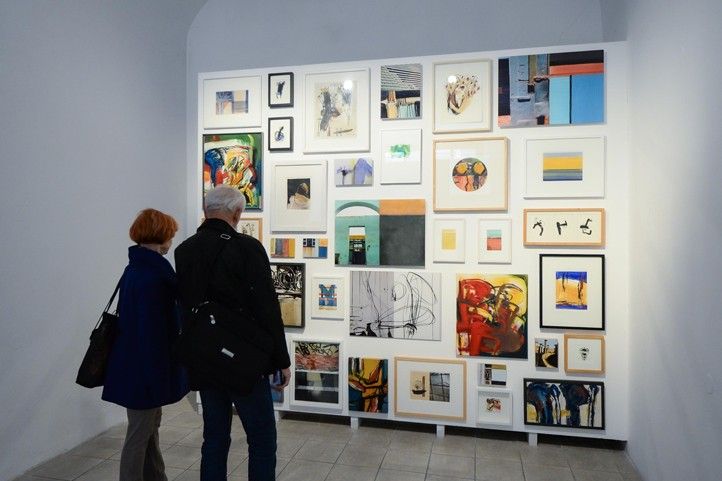 Vernisáž výstavy (fotografie: M. Pecuch) 250414_Vystava_GMP_Maier_2