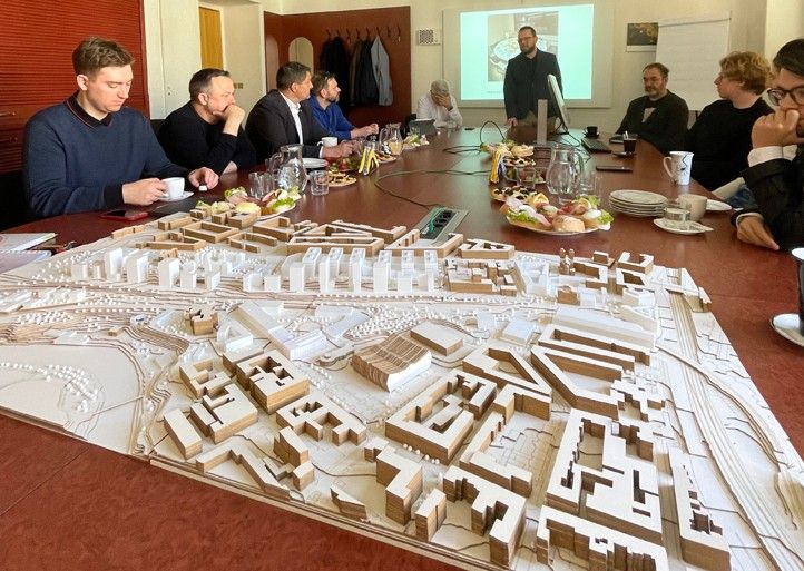 Zdroj foto: Útvar koncepce a rozvoje města Plzně 250415_Model_areal_FN_Bory