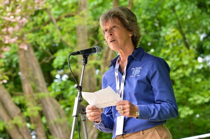 Odhalení památníku 97. pěší divize (fotografie: M. Pecuch) 250503_Slavnosti_svobody_Pamatnik_Infantry_Division_4