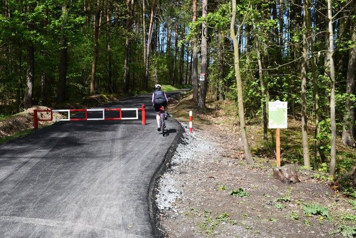 Cesta na Valše - opravená (fotografie: R. Žáková) 250505_Cesta_Dub_Hora_2
