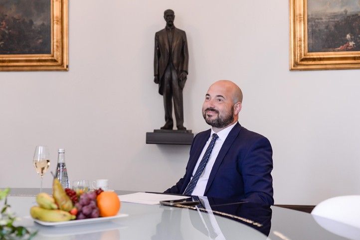 Přijetí na plzeňské radnici (fotografie: M. Pecuch) 250514_Jubileum_Mastera_2