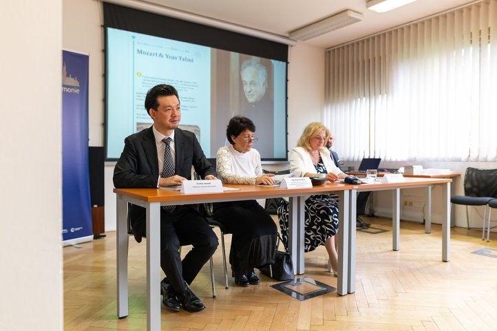 Tisková konference k nové koncertní sezoně. Fotografie: archiv Plzeňské filharmonie 250602_plzenska_filharmonie_tiskova_konference_01