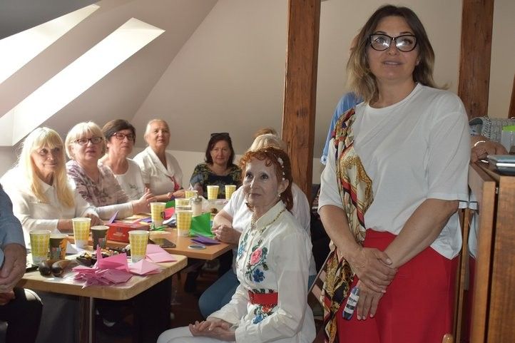 Zahájení nového projektu na podporu ukrajinských seniorů. Fotografie: H. Josefová 250610_ledovec_03