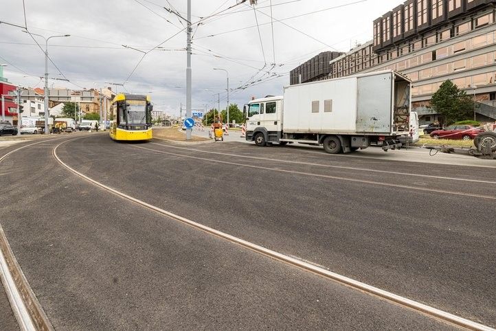 Tramvajová trať U Jána je opravená. Foto: R. Muchka  250801_Tramvajova_Trat_UJana_02