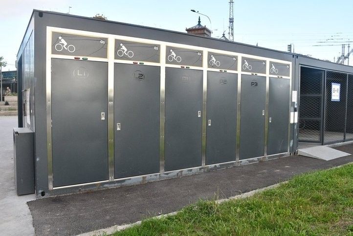 Nové cykloboxy. Fotografie: R. Žáková 250811_Cykloboxy_03