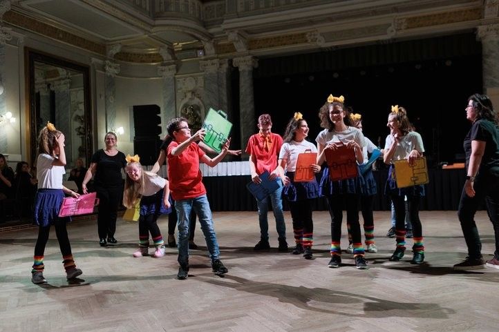 Předávání ocenění Anděl. Fotografie: archiv/O. Totzauer 251015_ples_andel_06