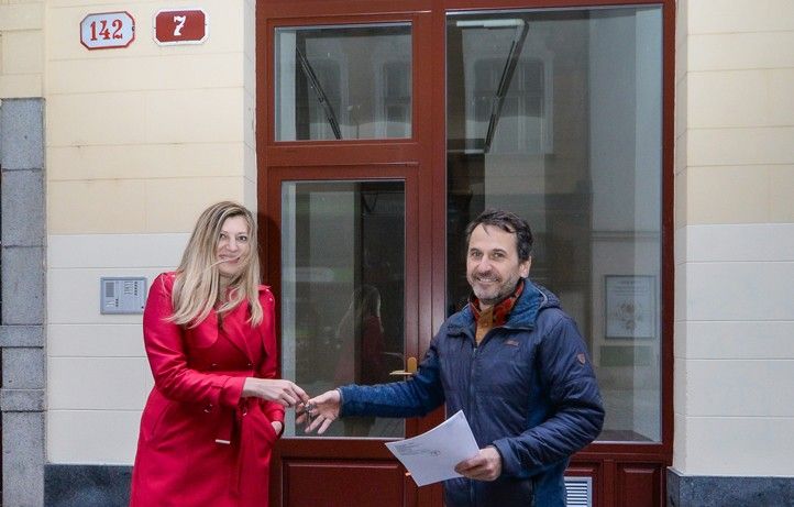 Předání prostor na adrese Bedřicha Smetany 7 (fotografie: M. Pecuch) 251024_SecondHand_B_Smetany_7_1