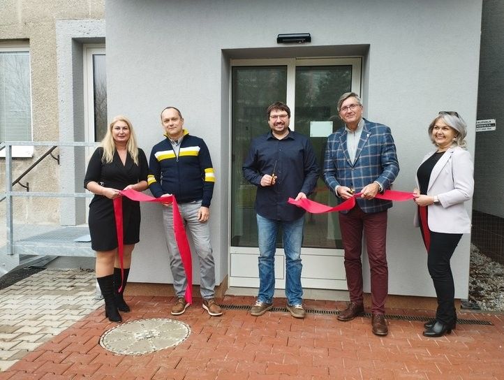 Slavnostní zprovoznění výtahů. 251215_vytah_ctyrlistek_03