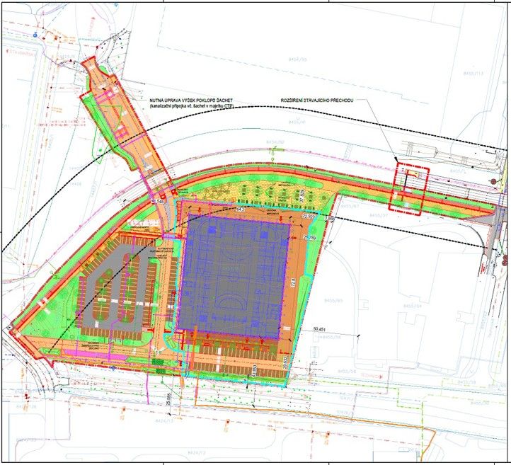 260130_Hala_Talent_Situacni_vykres_detail