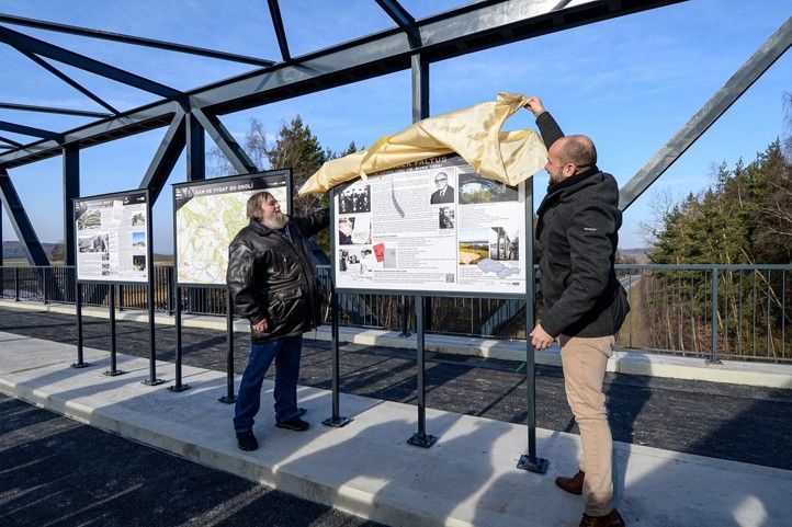 Slavnostní otevření Faltusovy lávky (fotografie: M. Pecuch) 260220_Faltusova_lavka_3