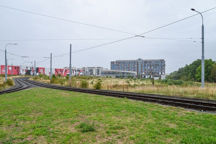 Zahájení stavby, lokalita (fotografie: M. Pecuch) 260909_Sportovni_hala_Borska_pole_Zahajeni_stavby_3